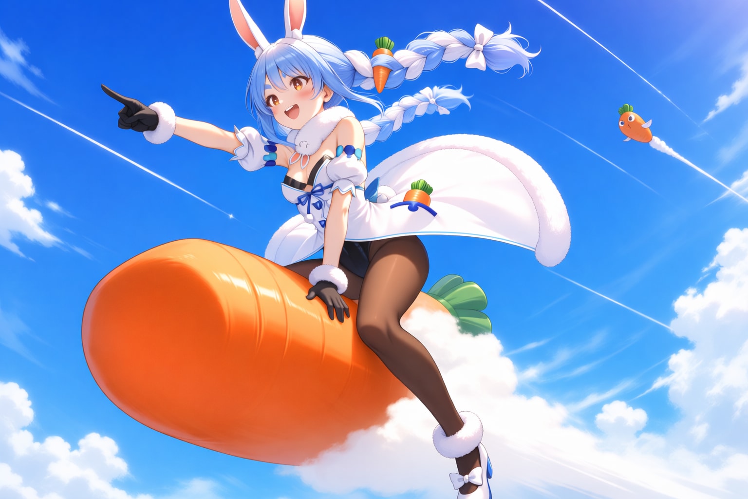 あんたたち～、行くぺこよーっ