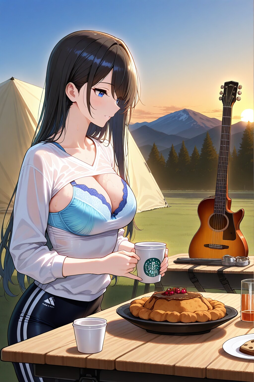 キャンプ場の葵さん