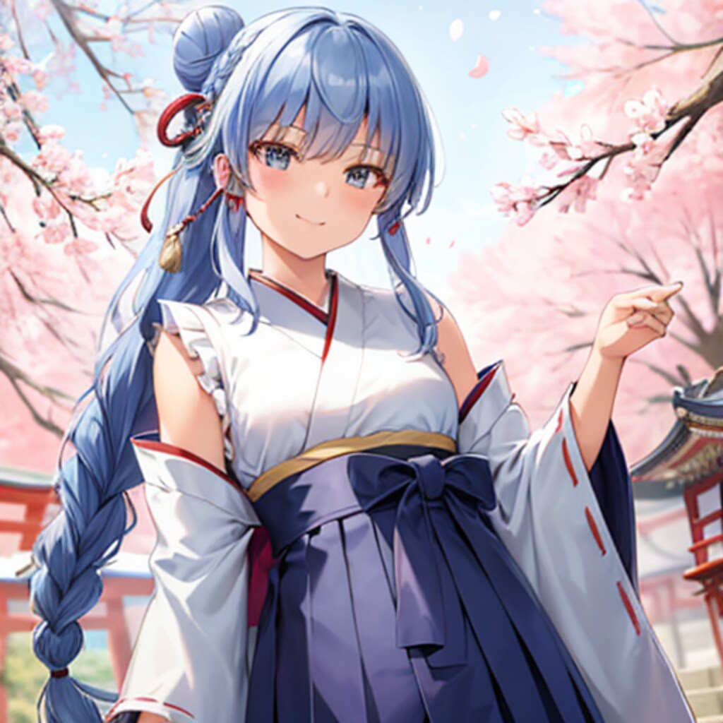 神里綾華 髪型変更