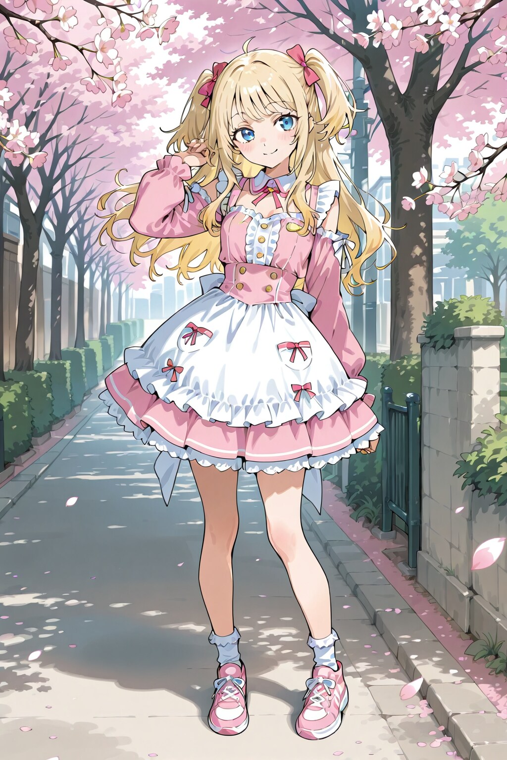 春色コーデ