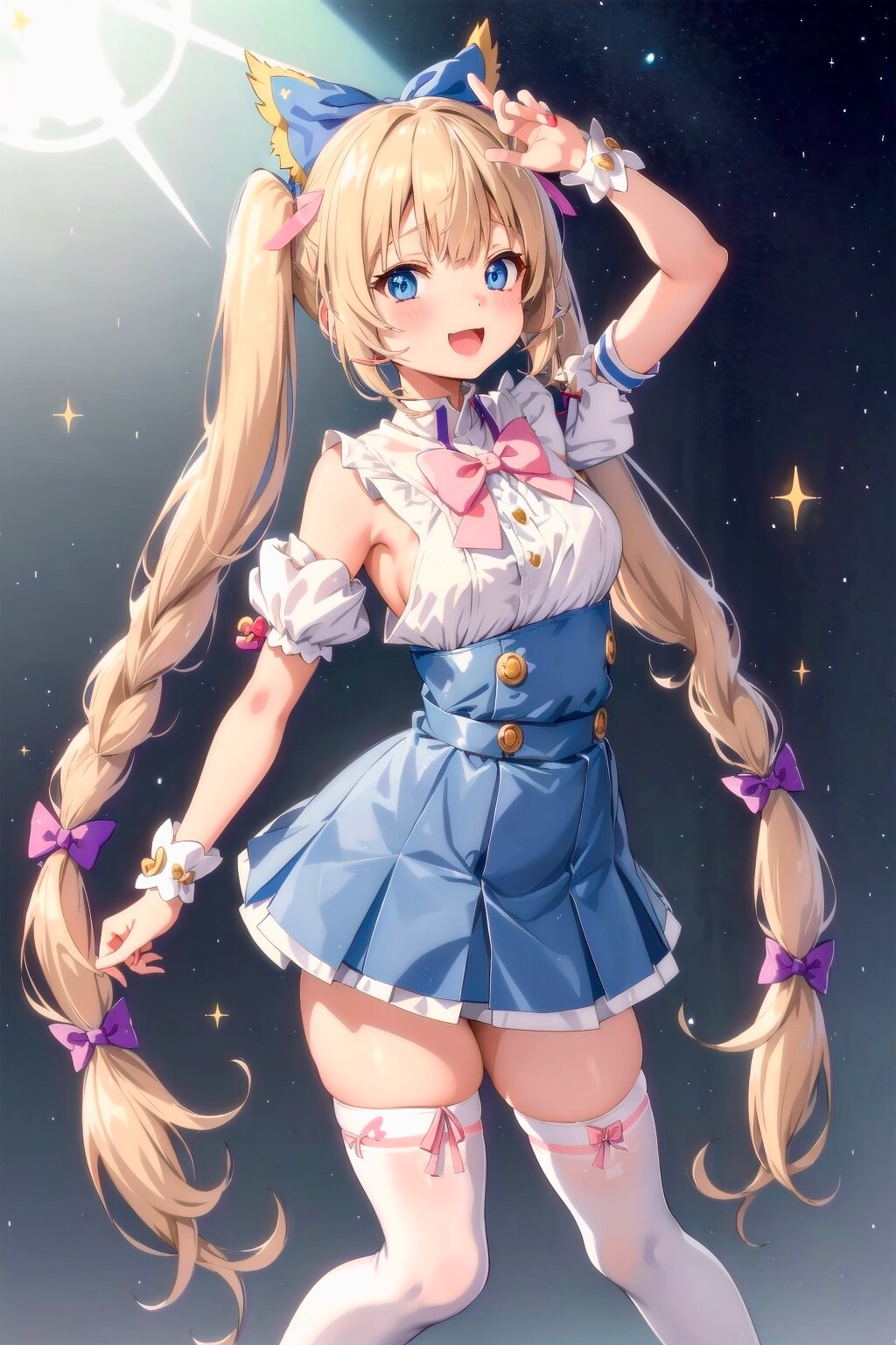 魔法少女 ベージュさんver | の人気AIイラスト・グラビア