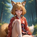 我が家の「のじゃロリ狐様」『どうじゃ？せくしーじゃろ？』(￣－￣)ニヤッ 8枚目
