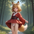 我が家の「のじゃロリ狐様」『どうじゃ？せくしーじゃろ？』(￣－￣)ニヤッ 7枚目