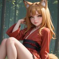 我が家の「のじゃロリ狐様」『どうじゃ？せくしーじゃろ？』(￣－￣)ニヤッ 10枚目