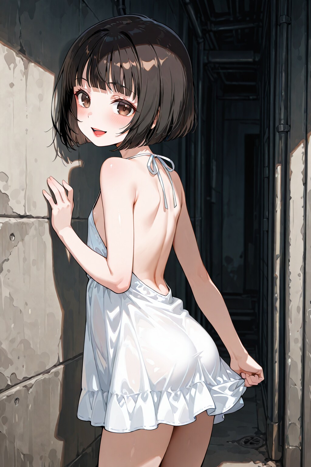 可愛い姪っ子と廃墟探検