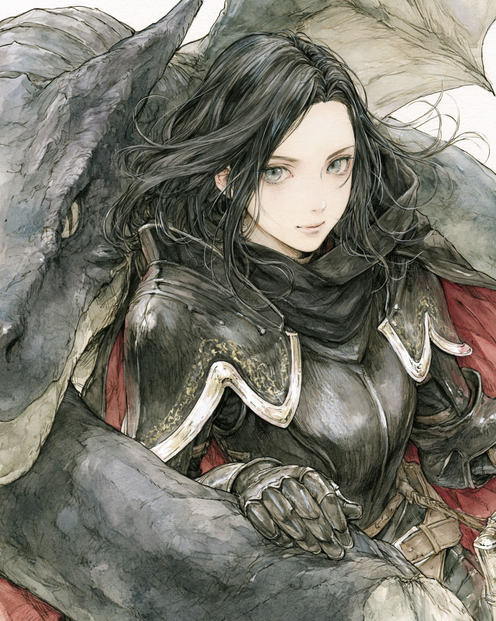 黒竜と女騎士