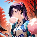 義妹ちゃんと秋祭り 3枚目