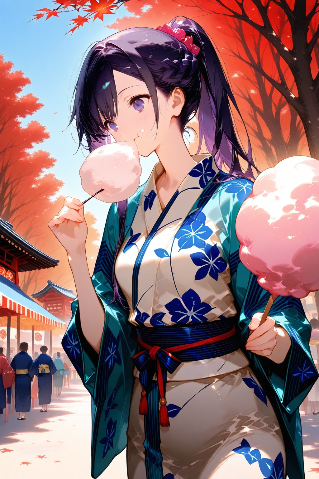 義妹ちゃんと秋祭り