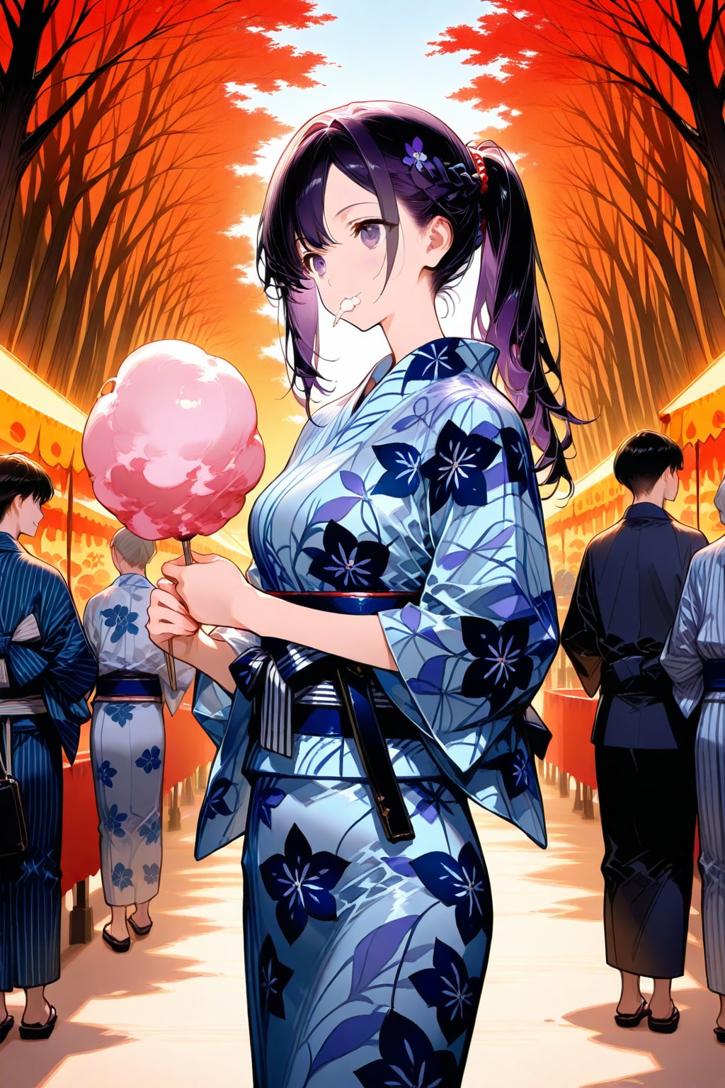 義妹ちゃんと秋祭り