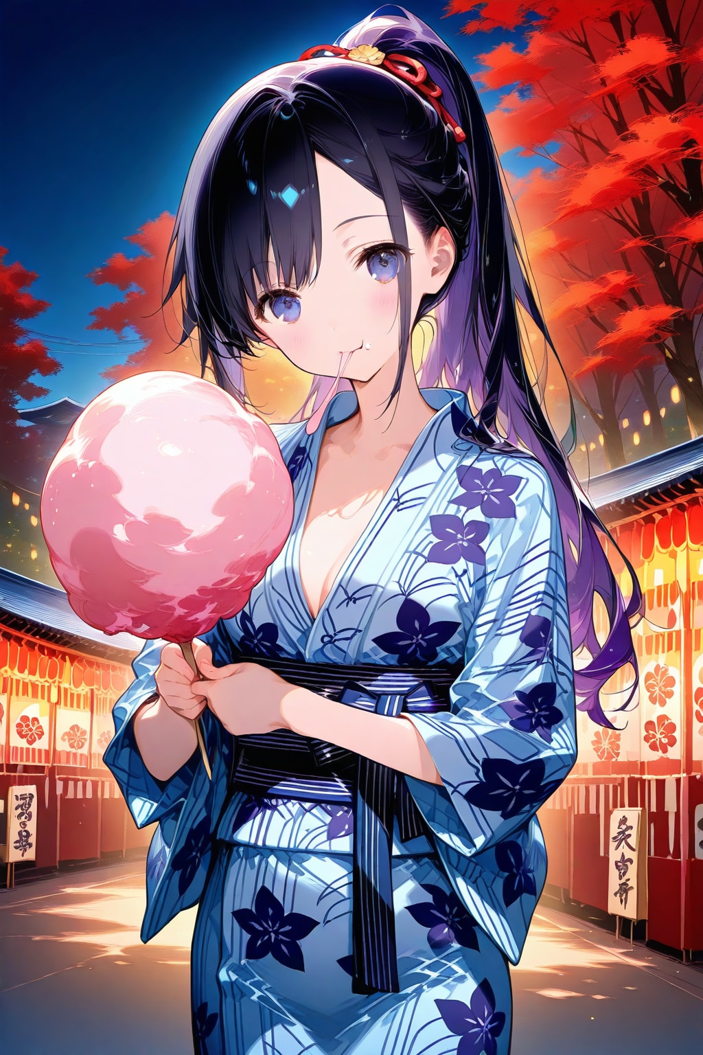 義妹ちゃんと秋祭り