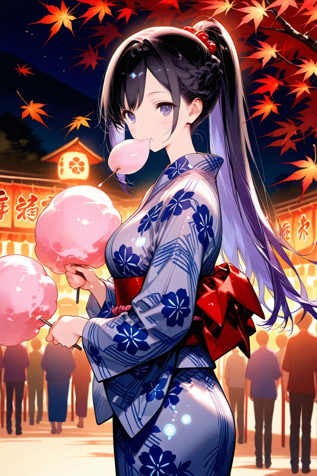 義妹ちゃんと秋祭り