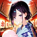 義妹ちゃんと秋祭り 2枚目