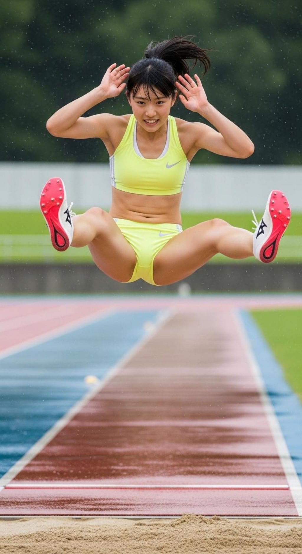 陸上女子３