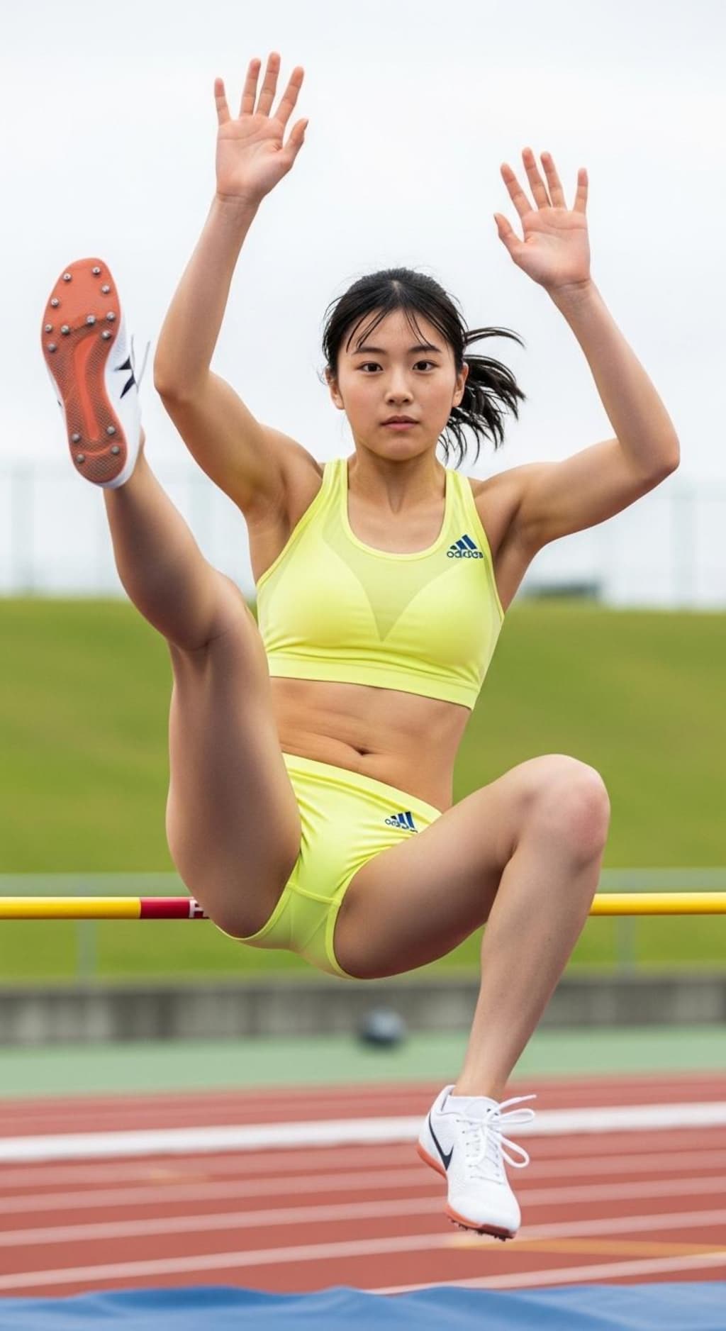 陸上女子３