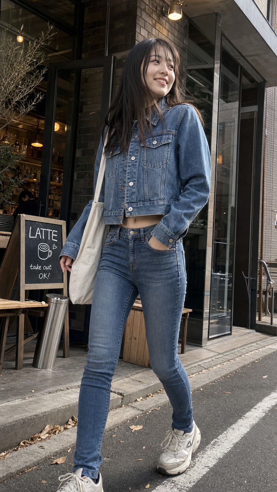 City Stroll in Blue