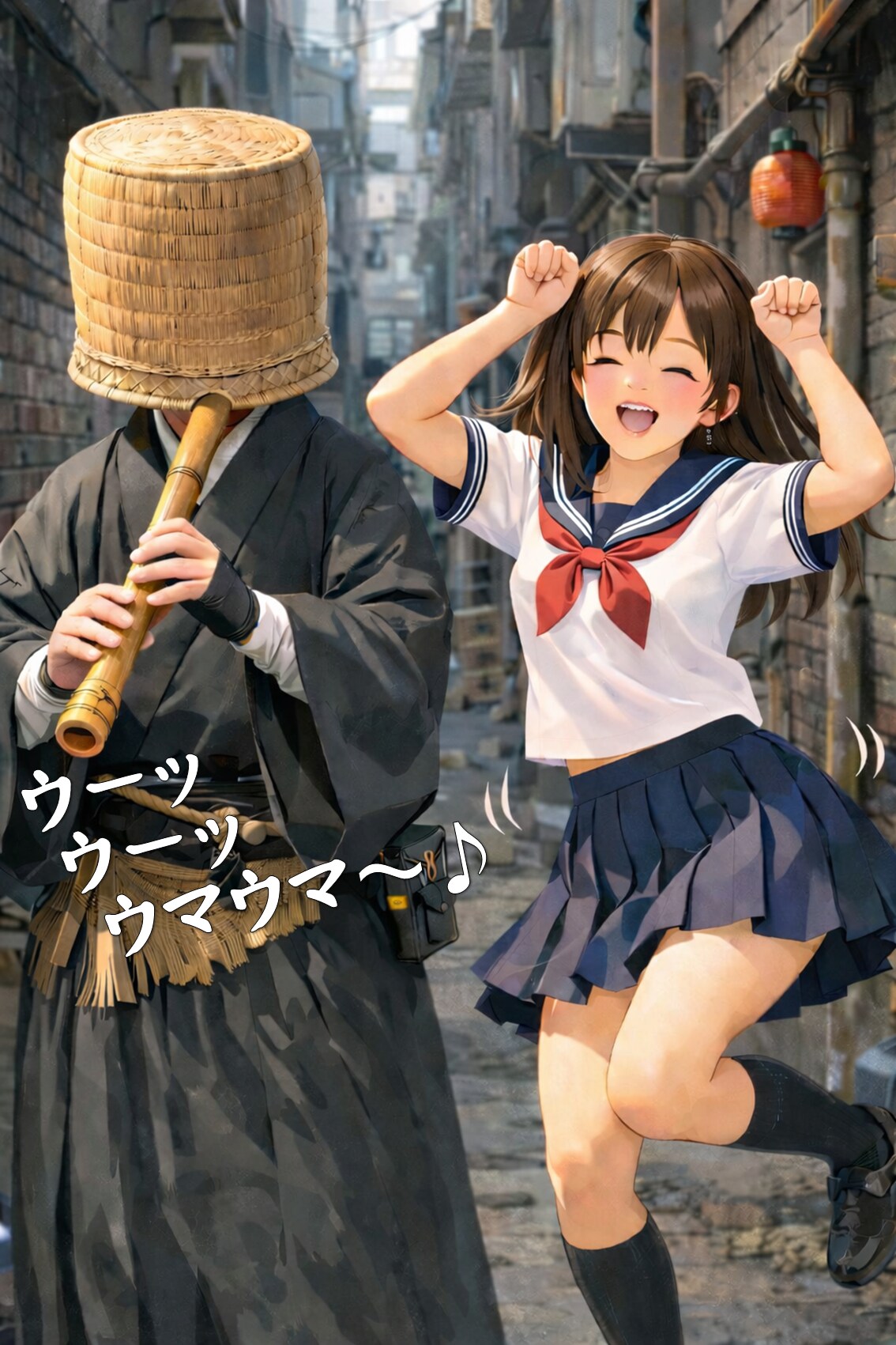 路地裏ウマウマ遭遇事件