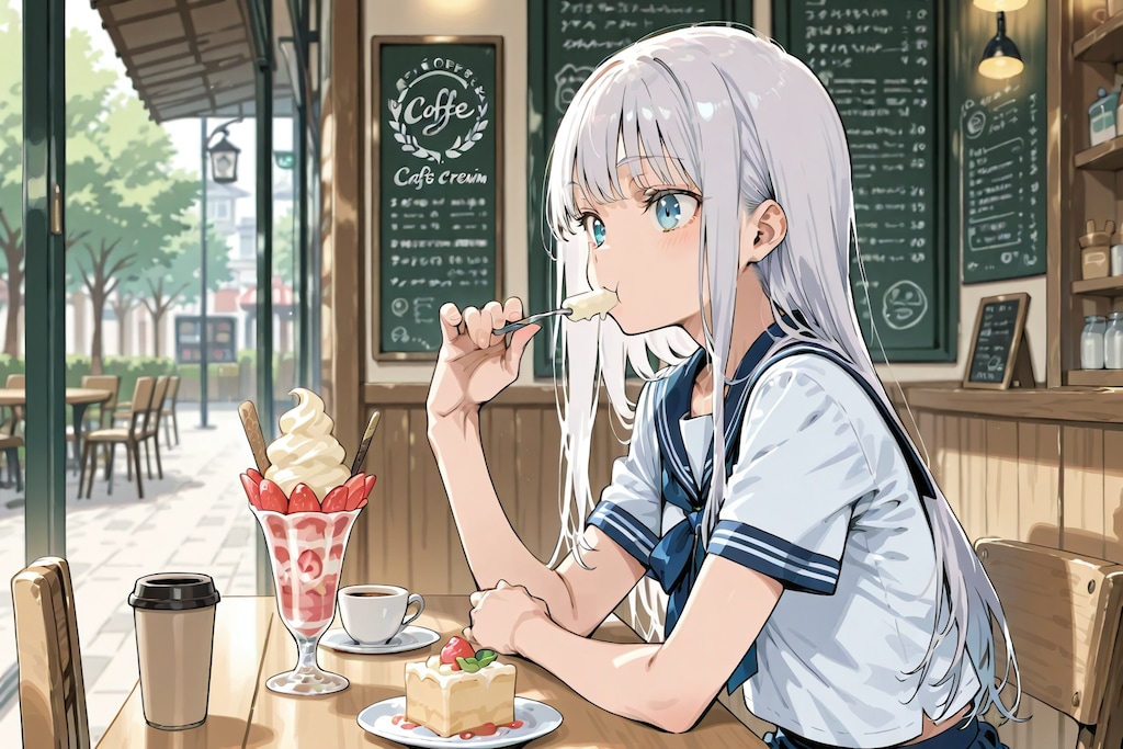 アイス食べガール_2026/04/27