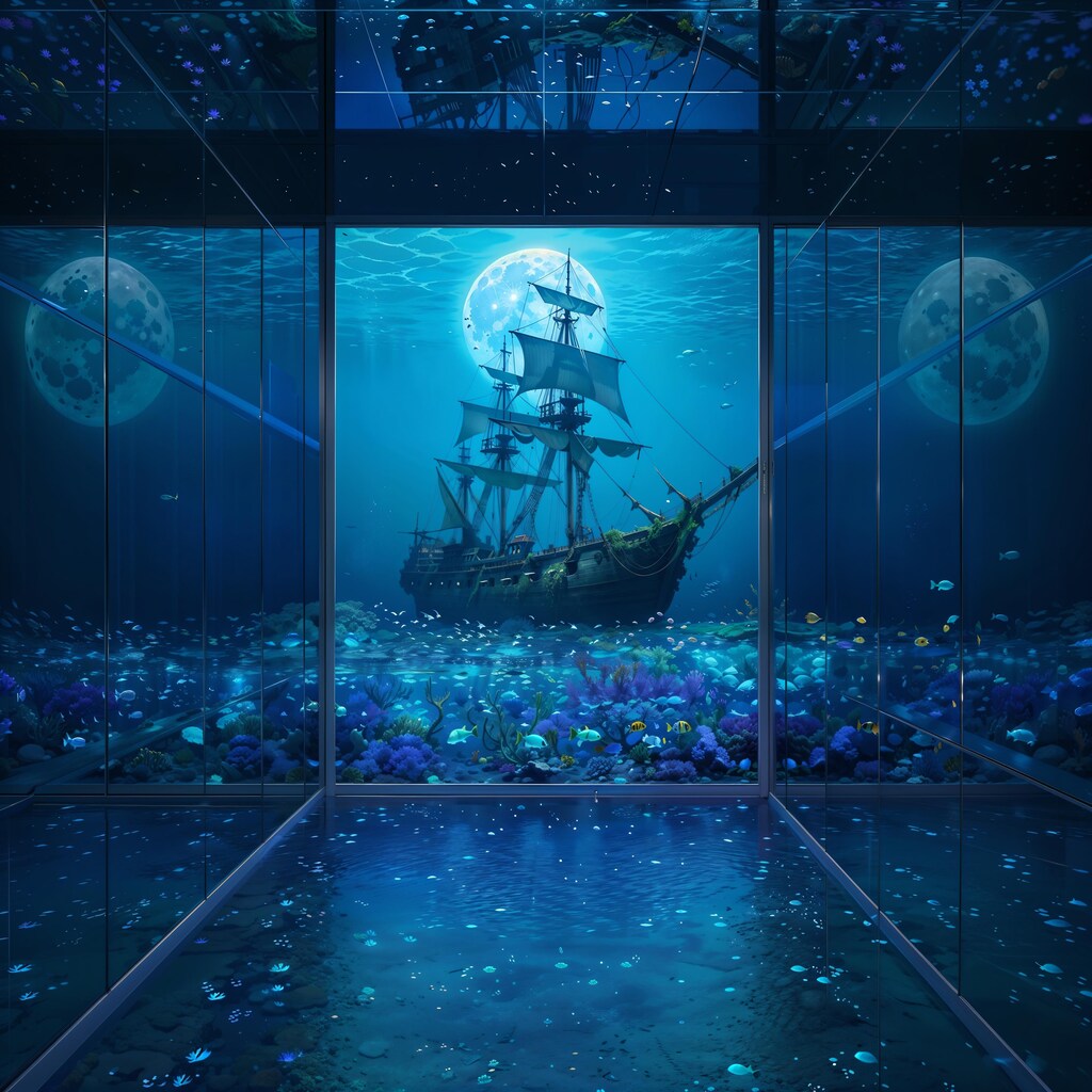 海底の幻想世界