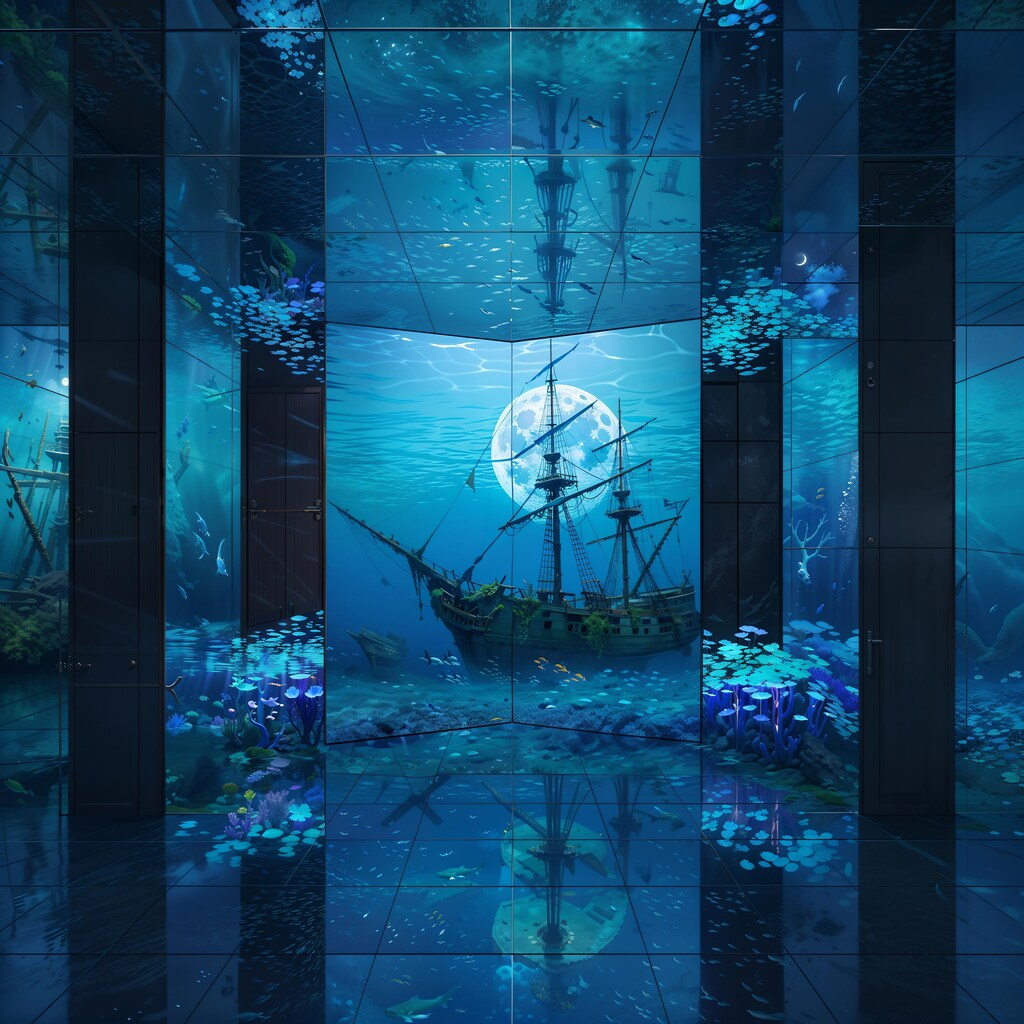 海底の幻想世界