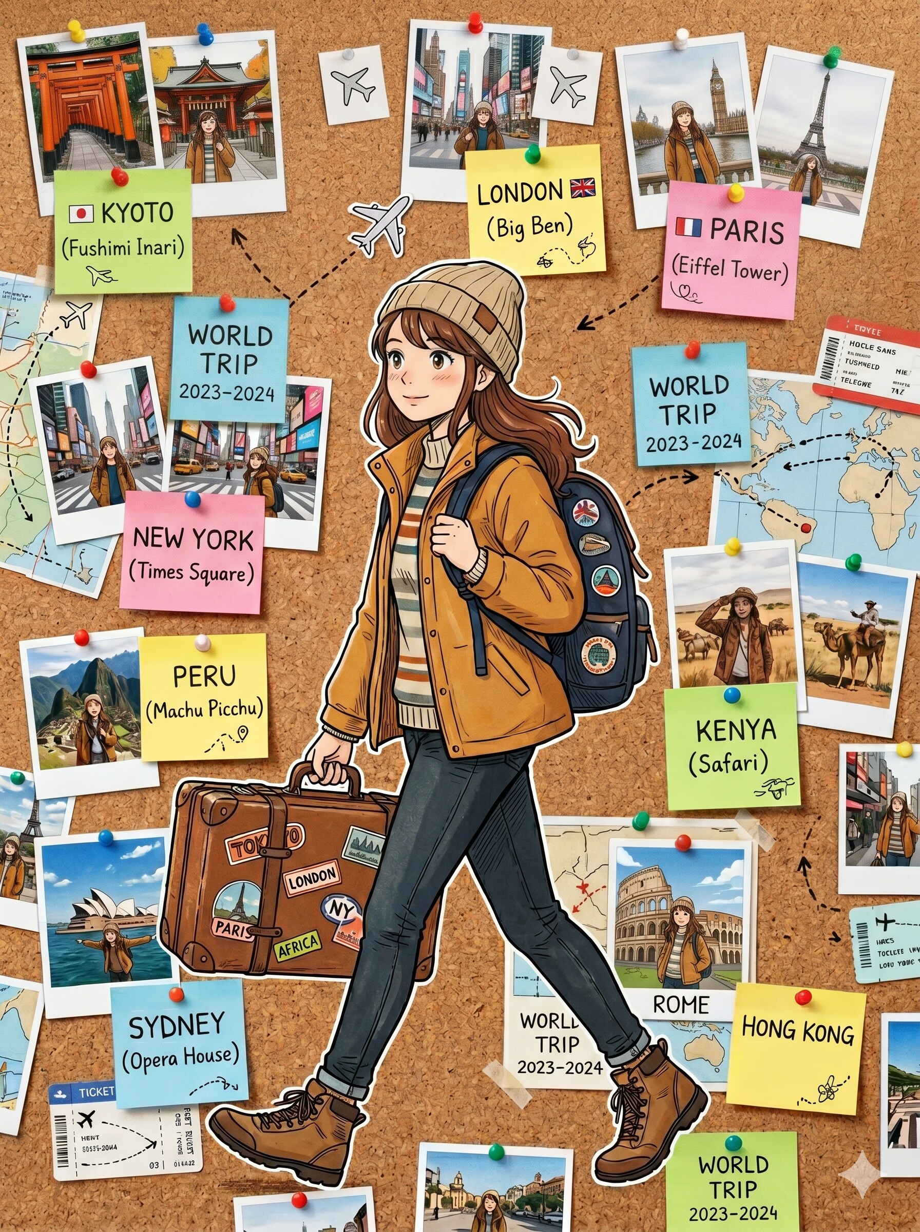 旅の思い出 | の人気AIイラスト・グラビア