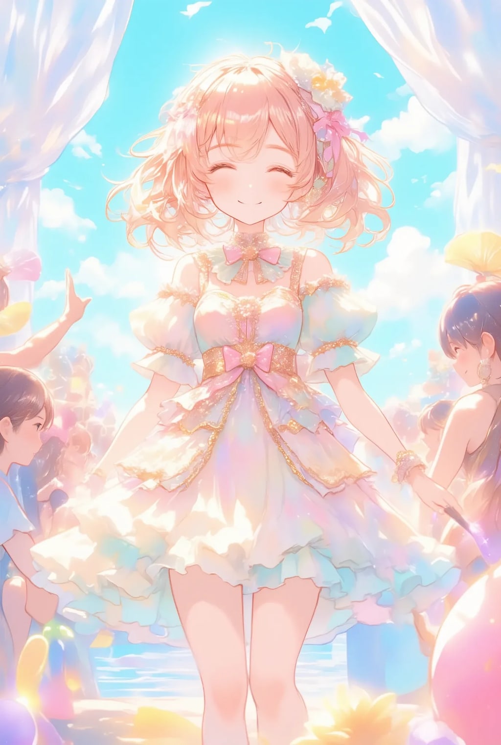 フリフリちゃん夏のファッションショー