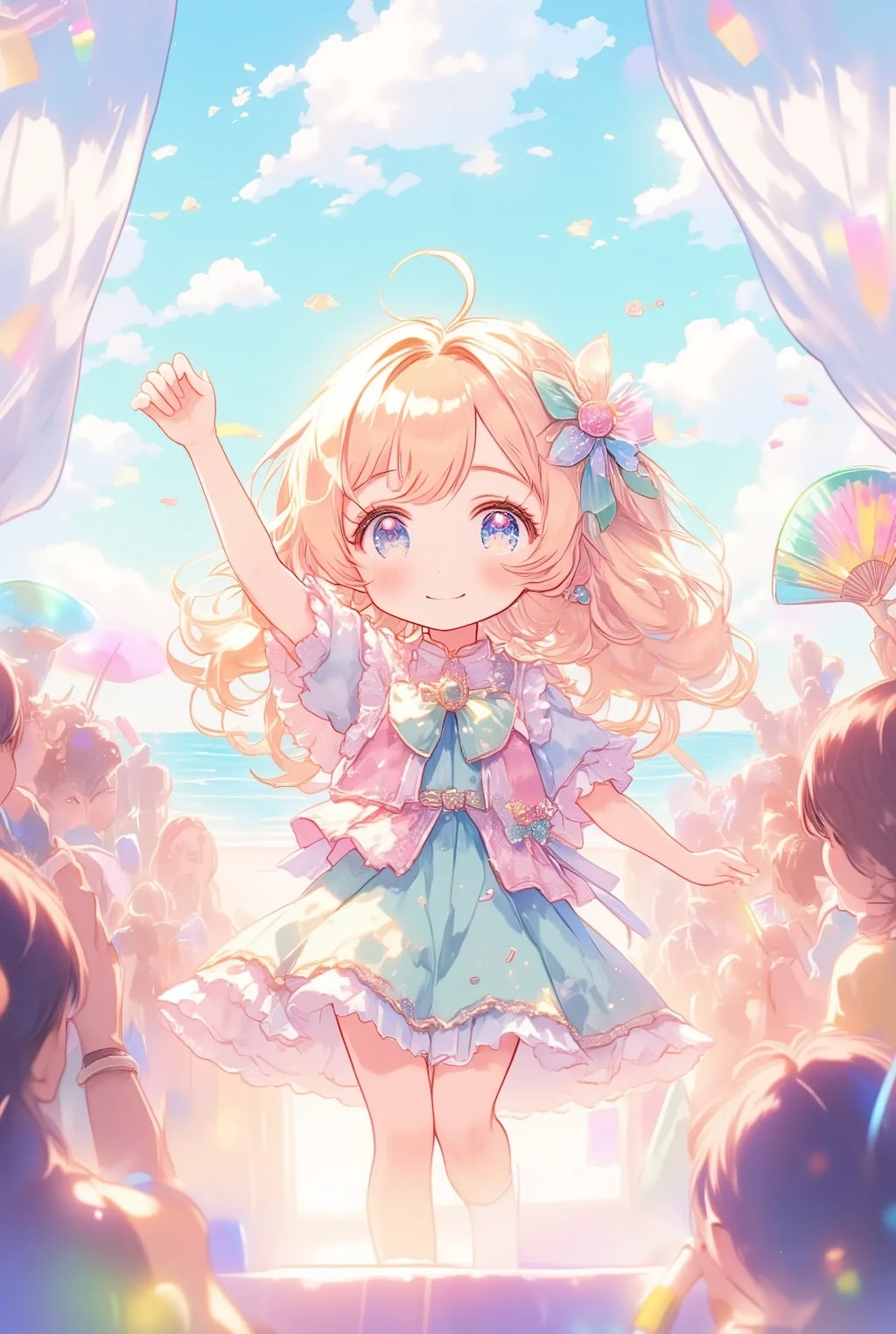 フリフリちゃん夏のファッションショー