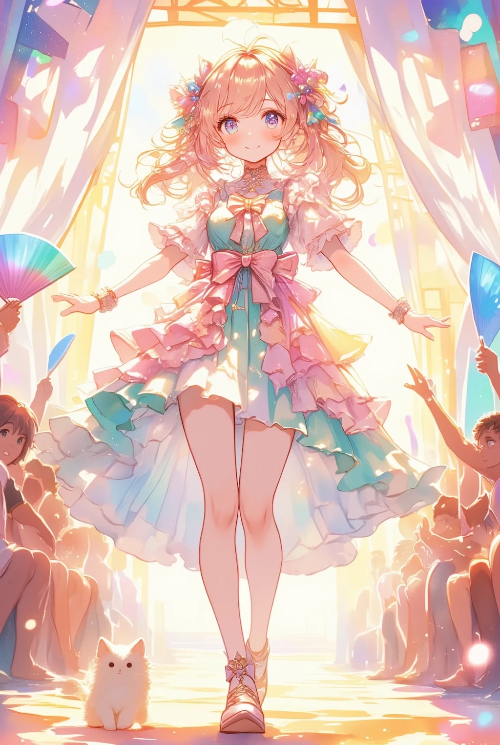 フリフリちゃん夏のファッションショー