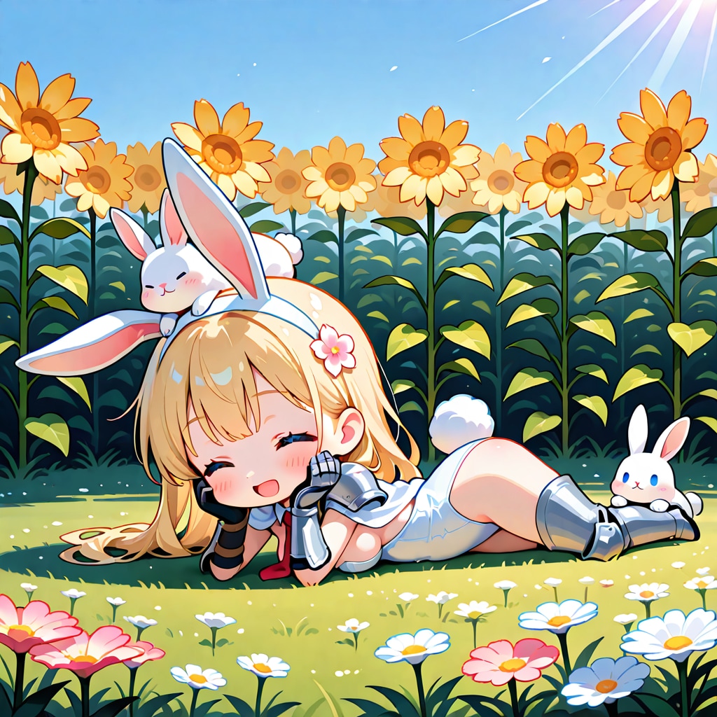 ひまわり咲いた♪