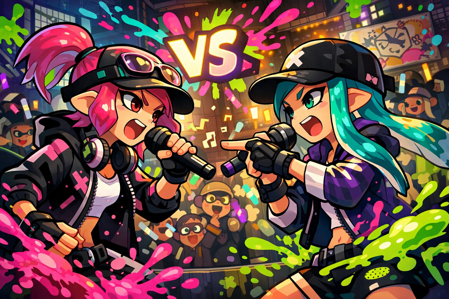 MCバトル | の人気AIイラスト・グラビア