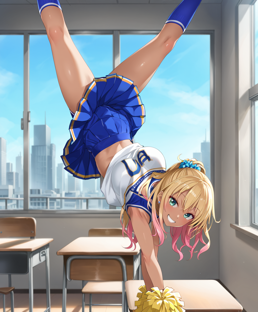 うちの子ギャルが側転するわけがない。（チアタンブリング）