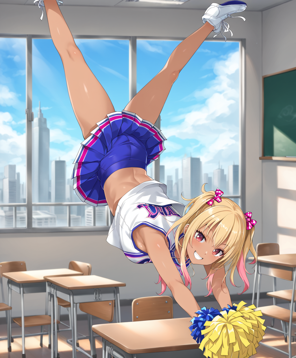 うちの子ギャルが側転するわけがない。（チアタンブリング）