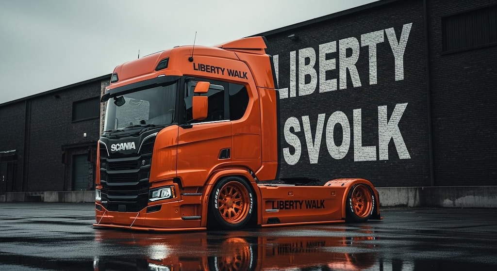 リバティーウォークスカニアトラック