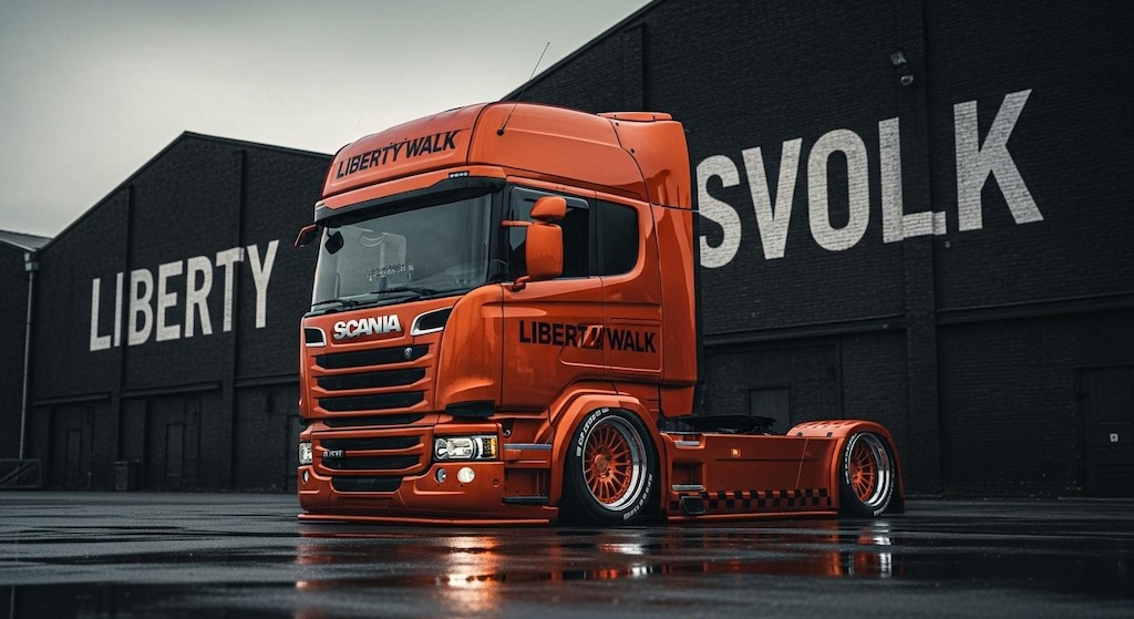 リバティーウォークスカニアトラック