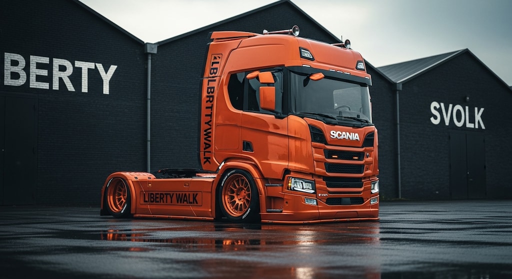 リバティーウォークスカニアトラック