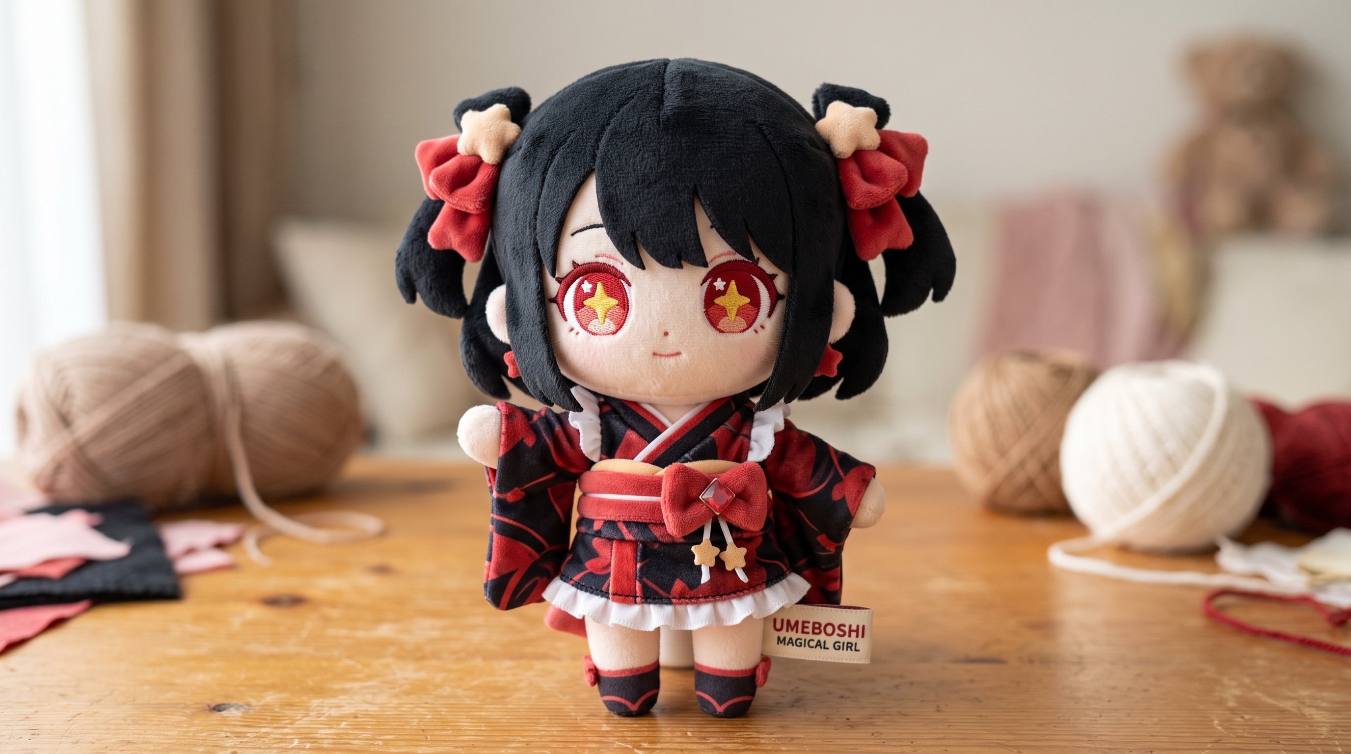 梅干しちゃんのぬいぐるみ