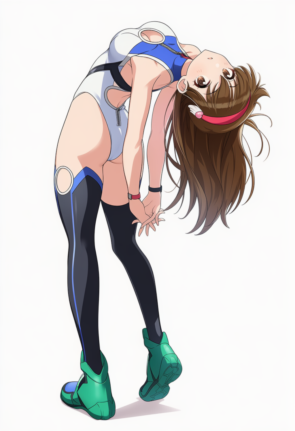 レオタード　後ろ反り25