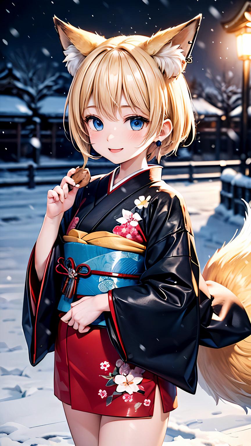 狐耳のゆきちゃん