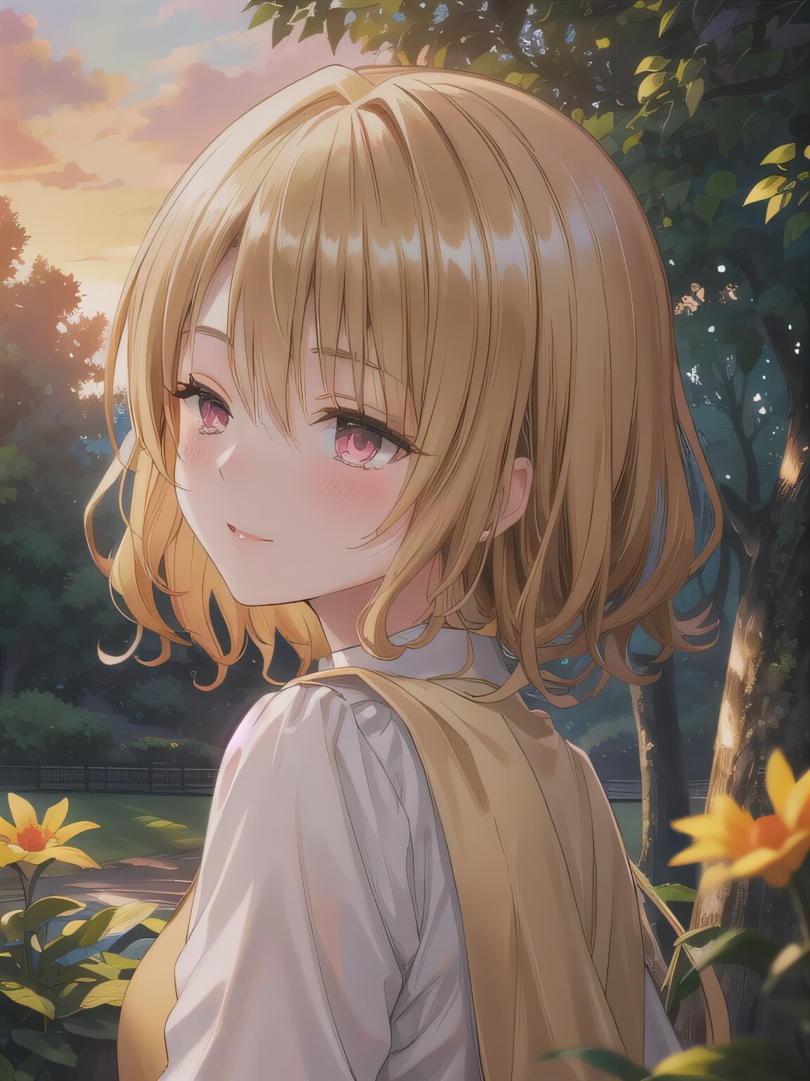 金髪ボブで洋装の少女２ | の人気AIイラスト・グラビア