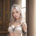 ドレスの下も綺麗だから見なさい？ 9枚目