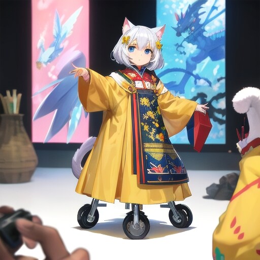 ロボットあるいは車椅子 | の人気AIイラスト・グラビア