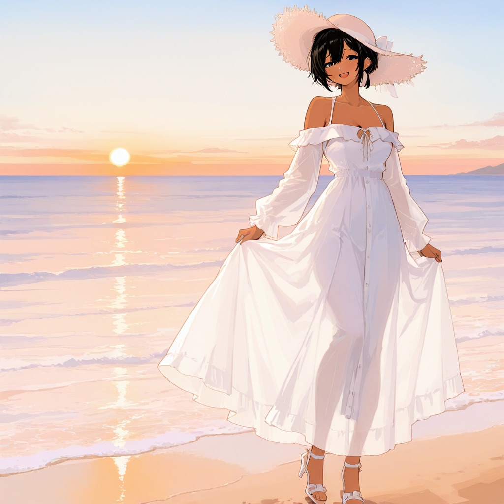 夕暮れ散歩