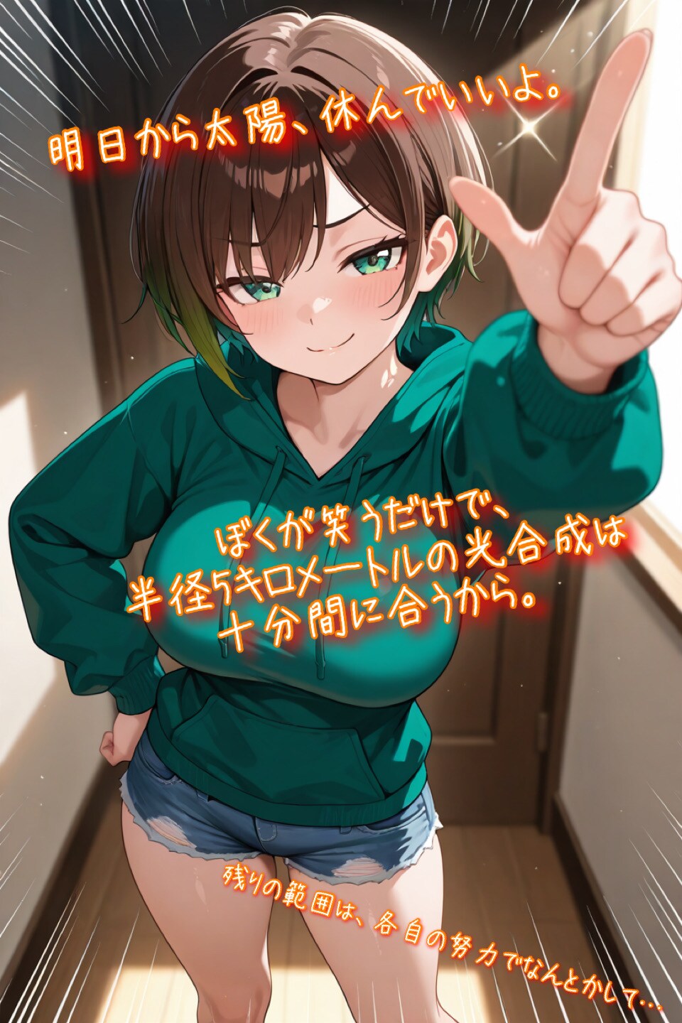 624 不謙遜ドヤ顔ボーイッシュ！