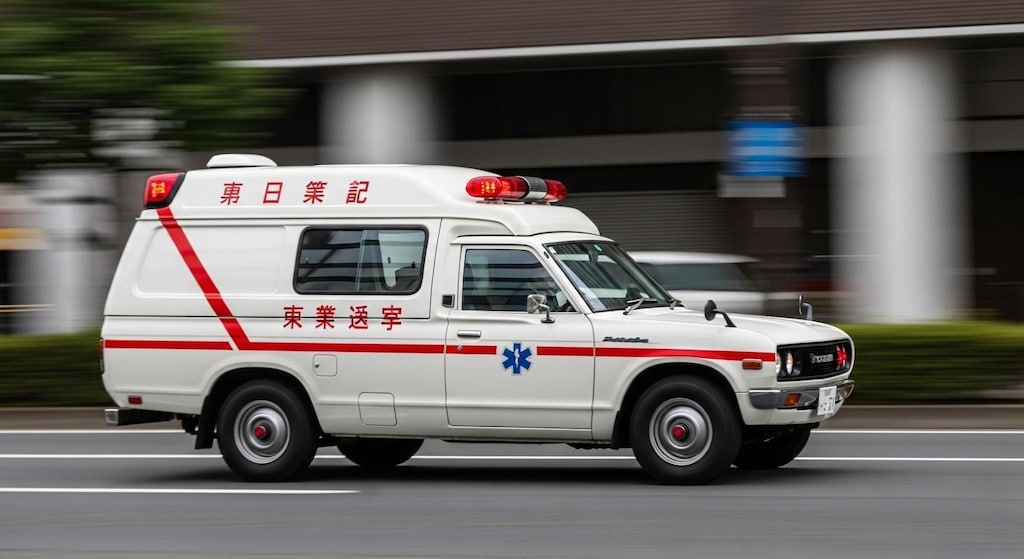 ダットサントラック救急車