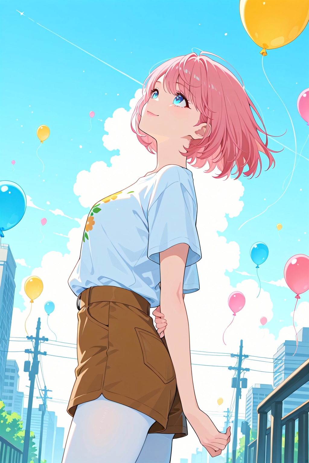 【過去作再生成】風船と少女