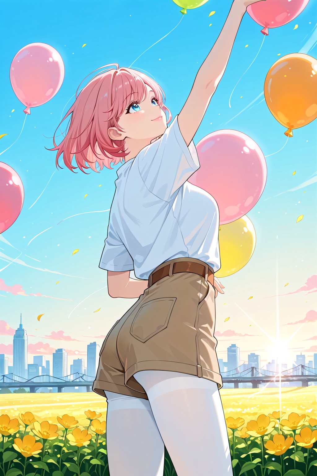 【過去作再生成】風船と少女