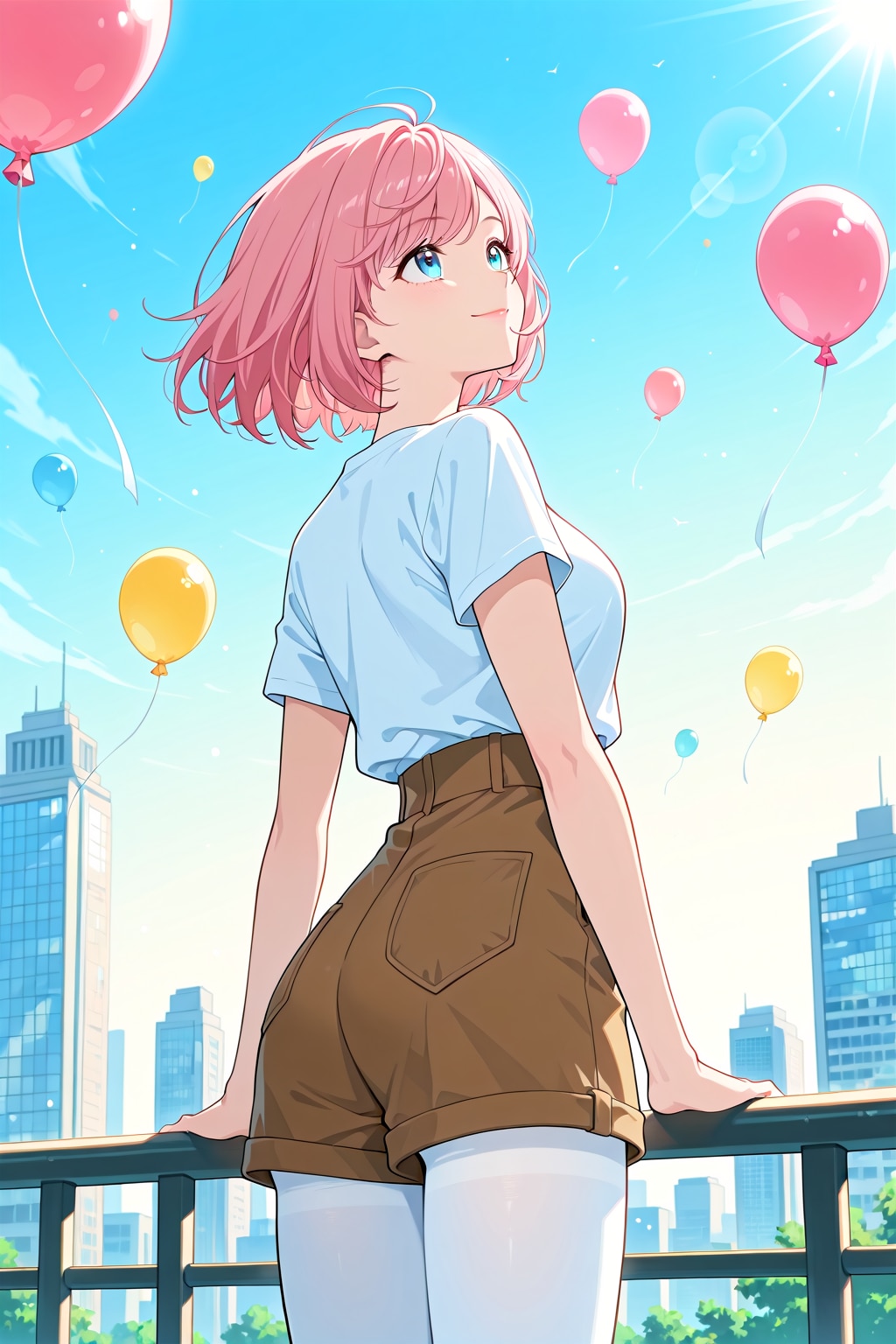 【過去作再生成】風船と少女