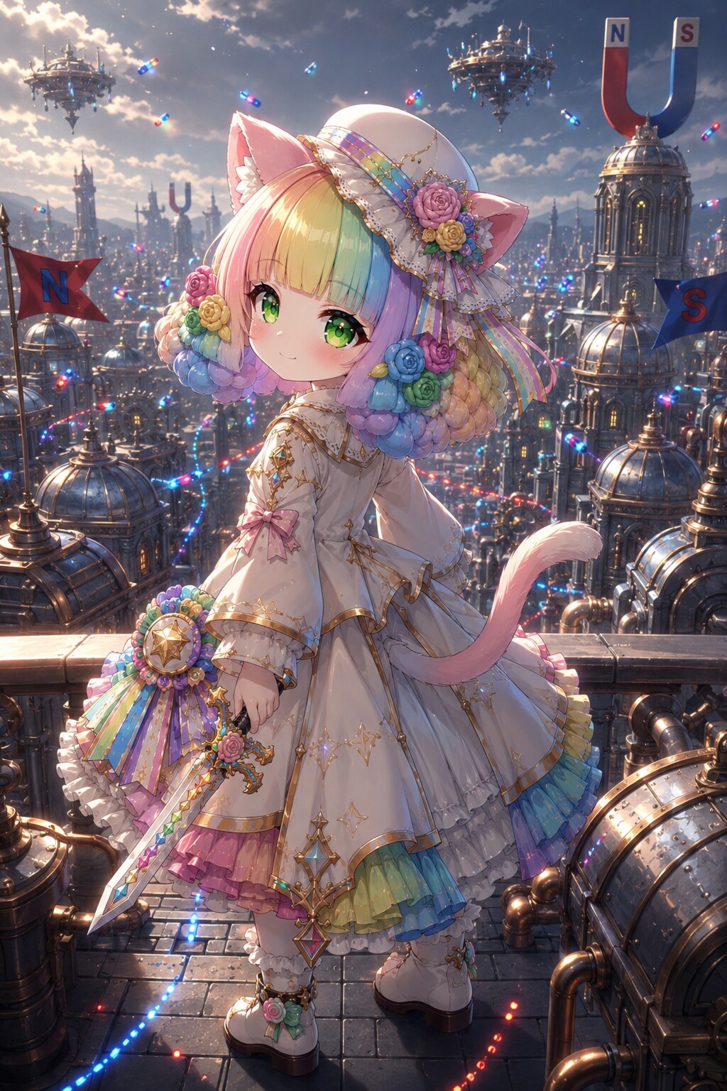 虹薔薇【自由騎士】《境界なき風》🌈リベルタ・レインローズ