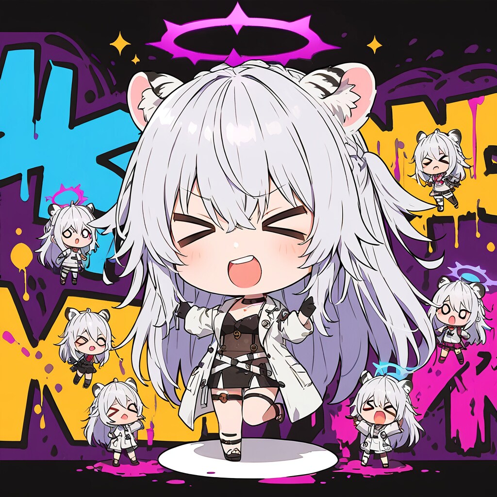 マッドな三人。