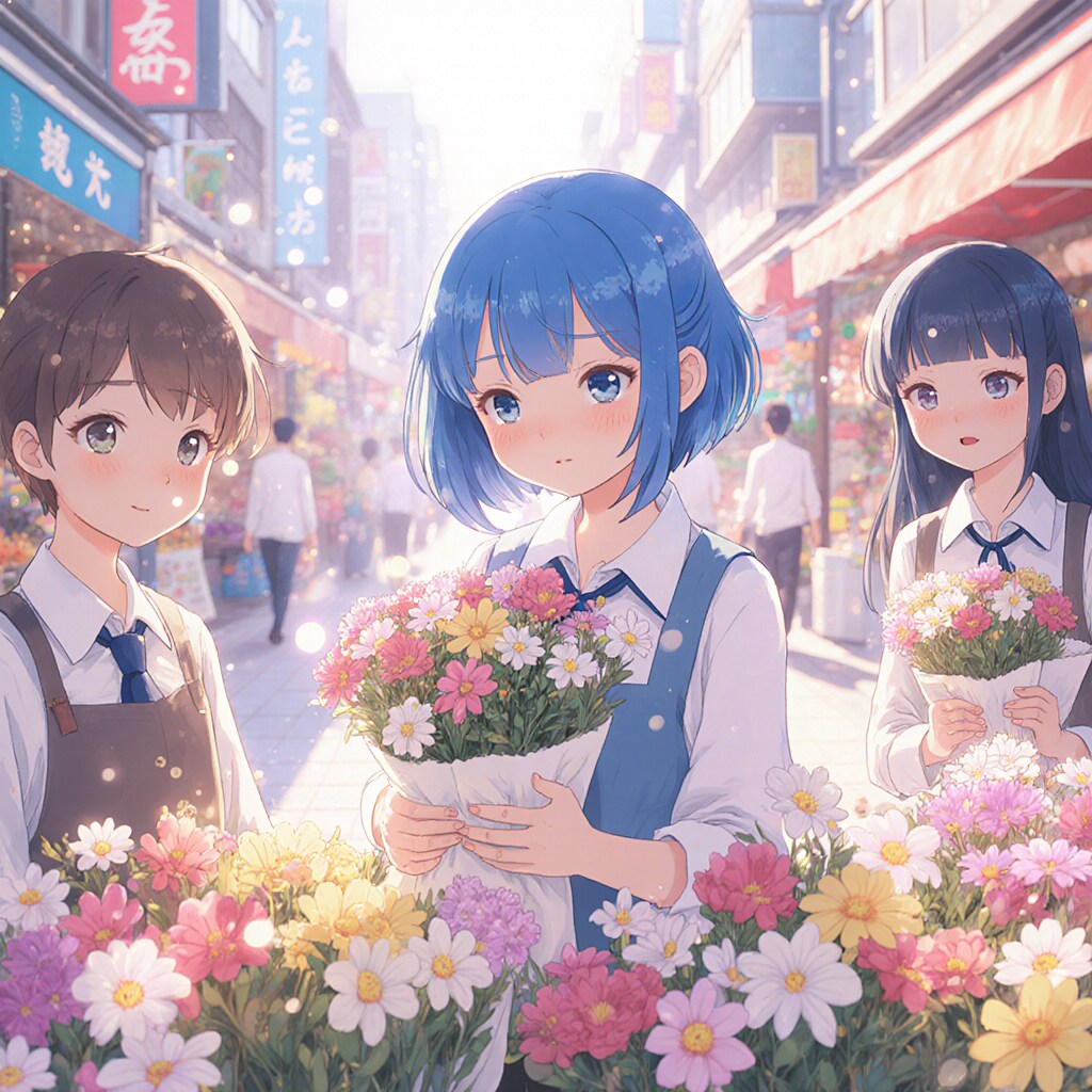 お花 | の人気AIイラスト・グラビア