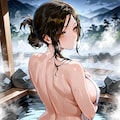 後ろ姿の曲線美 4枚目